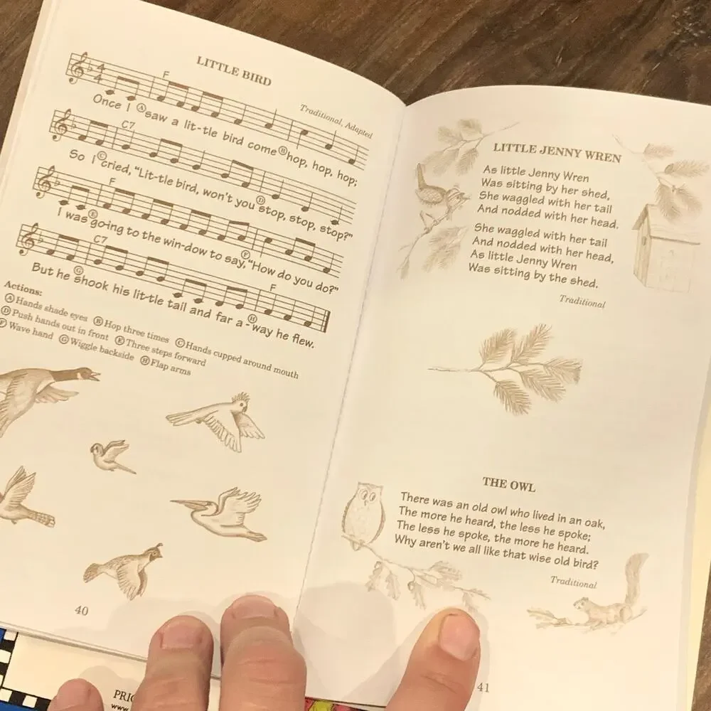 2 Wee Sing Books Wee Sign Nursery Rhymes Lullabies Animals